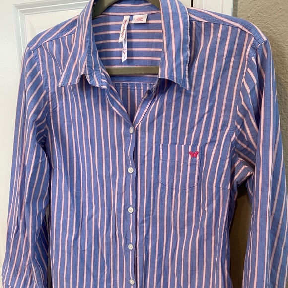 Aeropostale front button down shirt - Picture 6 of 7